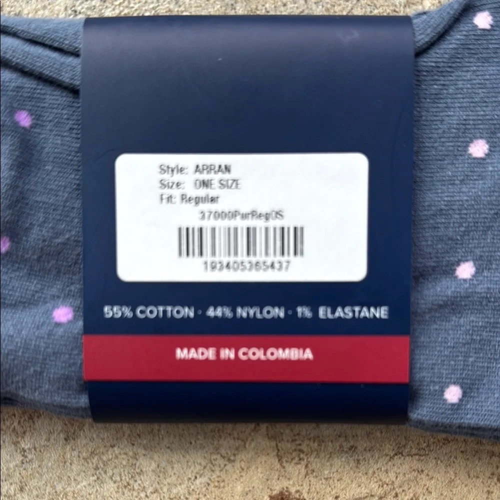 UNTUCKit Gray and Pink Casual Socks